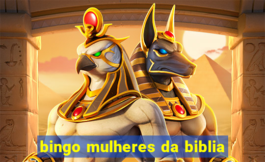 bingo mulheres da biblia